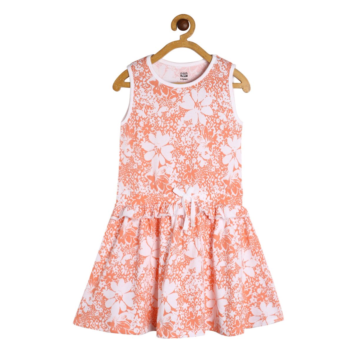 Girls White Pack Of 1 Dress