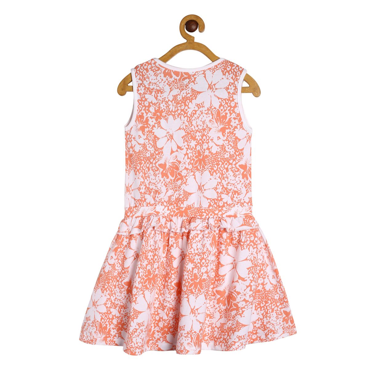 Girls White Pack Of 1 Dress