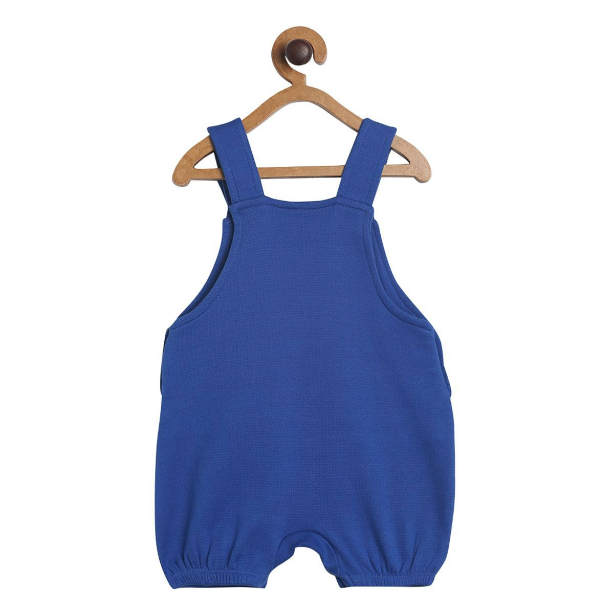 Girls Blue Pack Of 2 Dungaree Set