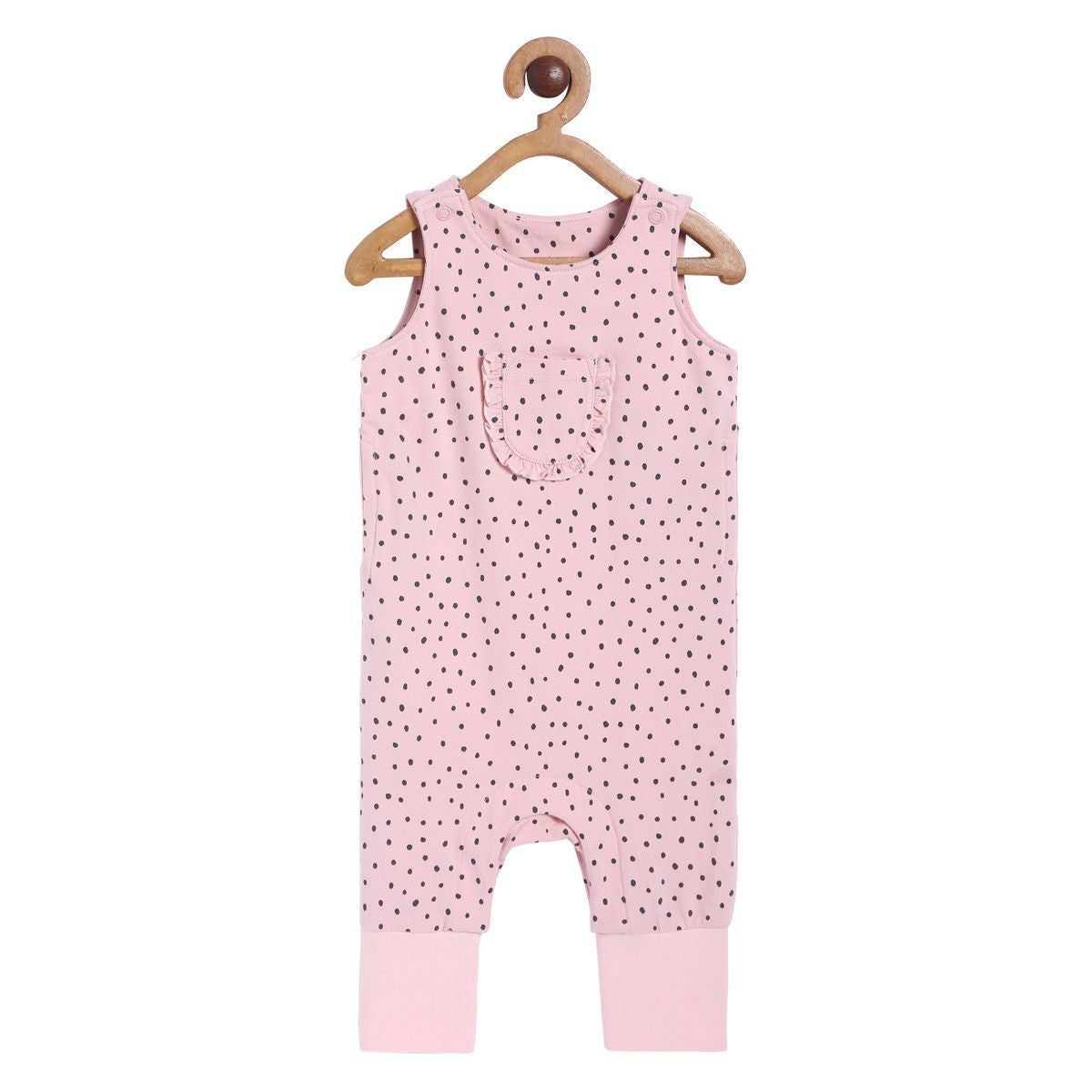 Girls Pink Pack Of 1 Romper