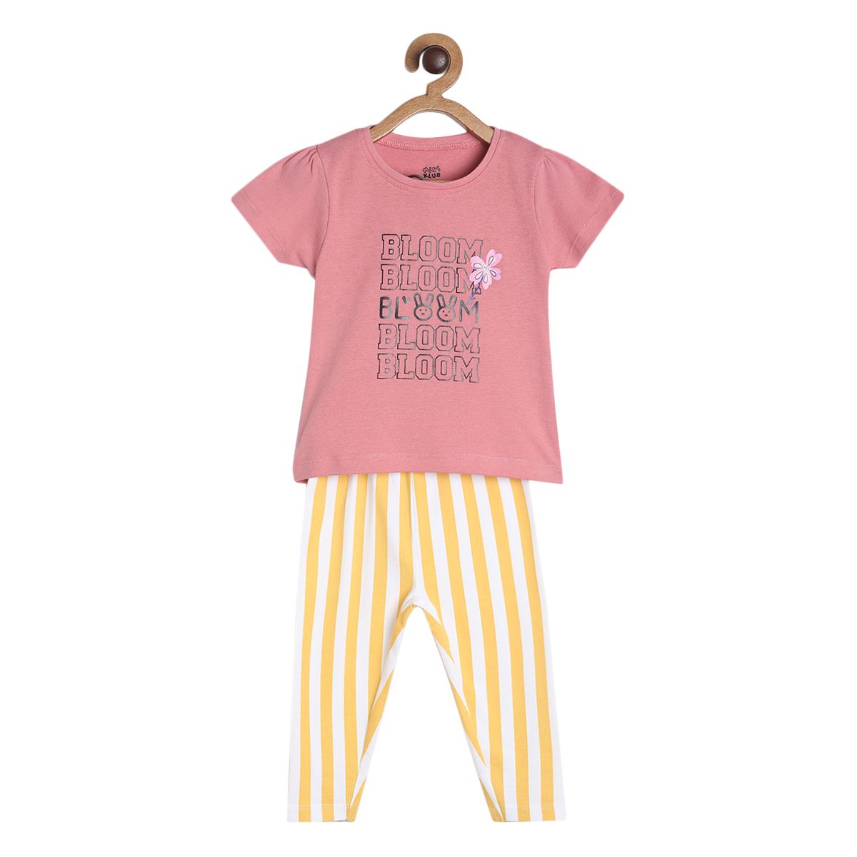 Girls Multicolor Pack Of 2 Top And Legging