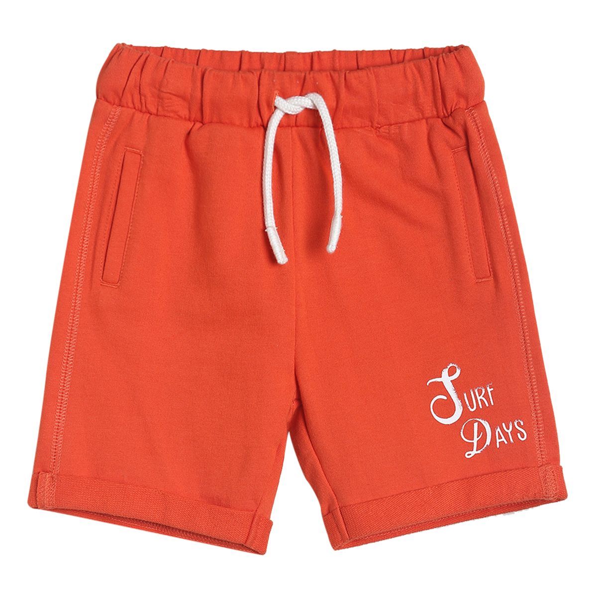 Boys Orange Shorts