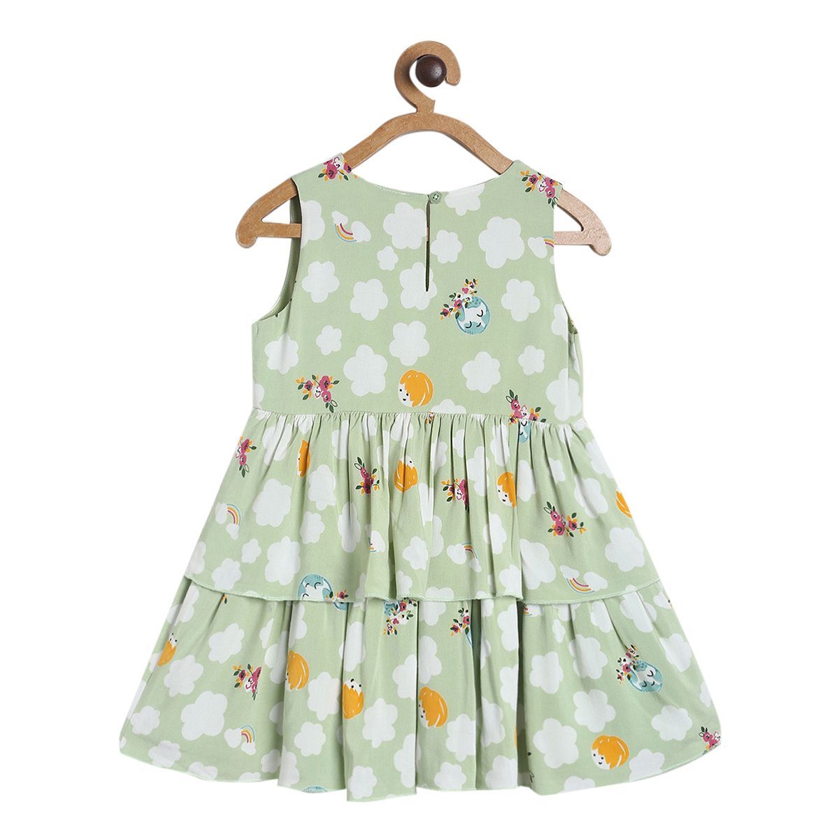 Girls Green Dress