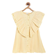 Girls Yellow Pack Of 1 Dress