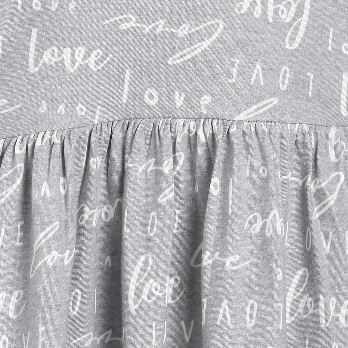 Girls Grey Pack Of 1 Dress