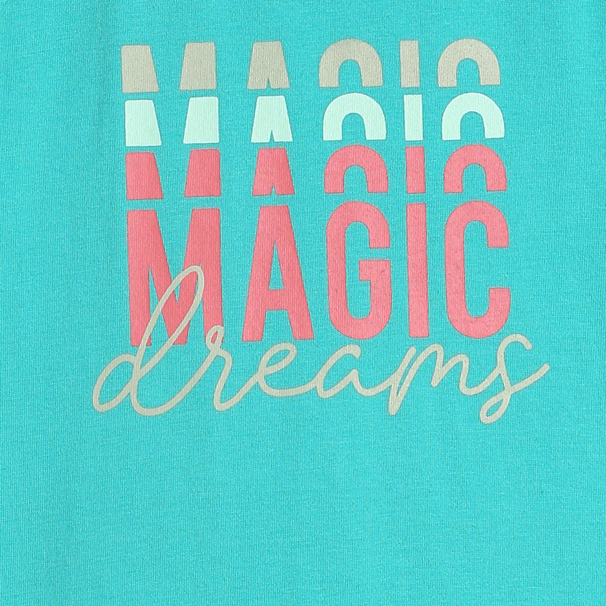 Girls Teal Pack Of 1 Knit Top