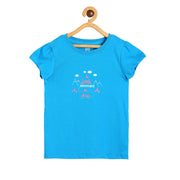 Girls Blue Pack Of 1 Knit Top