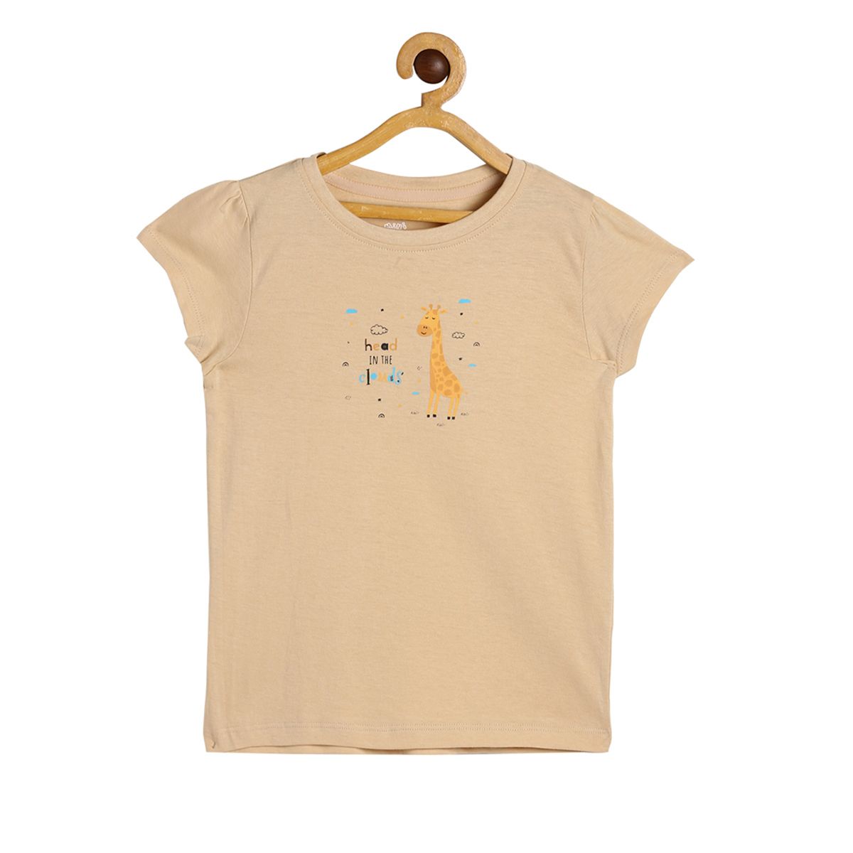 Girls Beige Pack Of 1 Knit Top