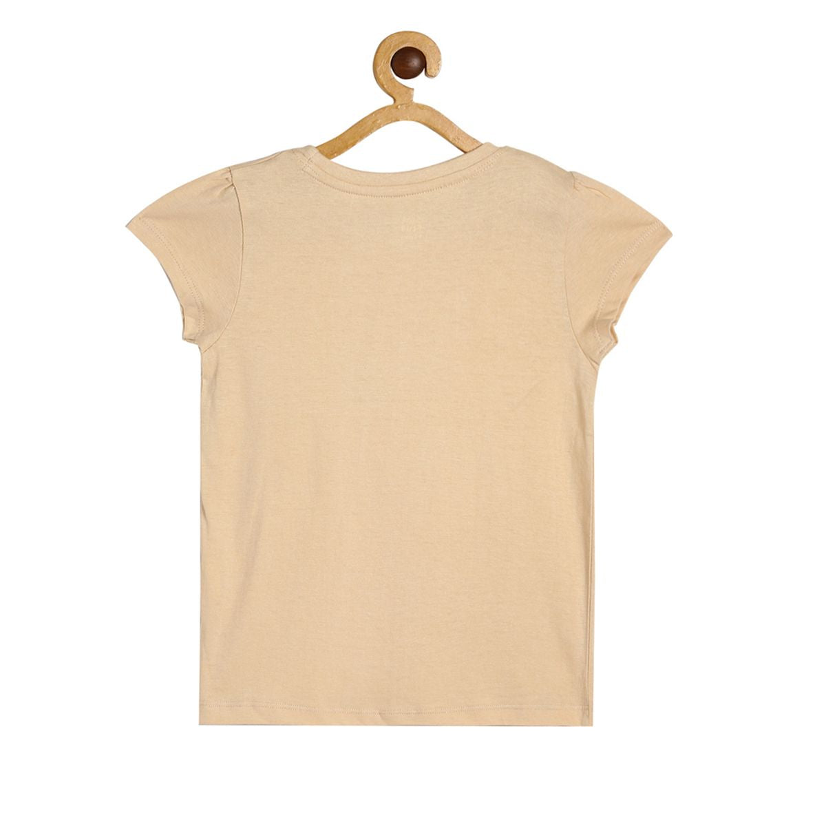 Girls Beige Pack Of 1 Knit Top