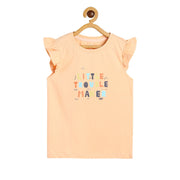 Girls Beige Pack Of 1 Knit Top