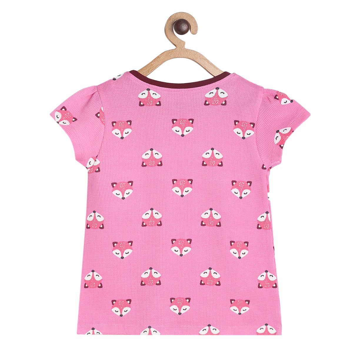 Girls Pink Pack Of 2 Lounge Wear