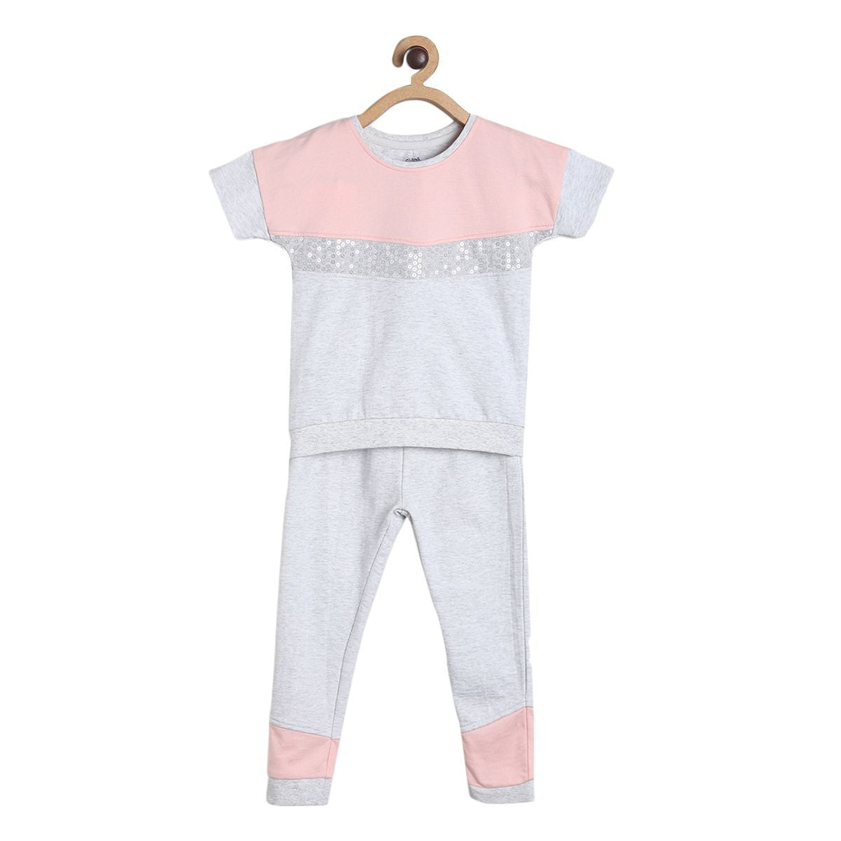 Girls Multicolor Pack Of 2 Lounge Wear