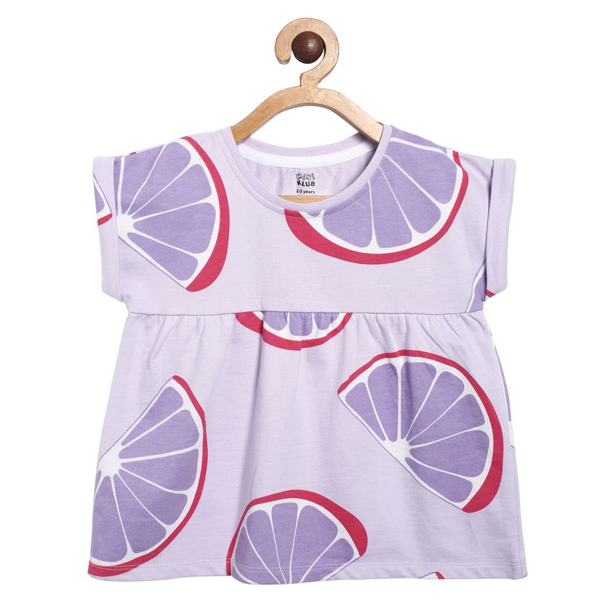 Girls Purple Pack Of 2 Lounge Wear