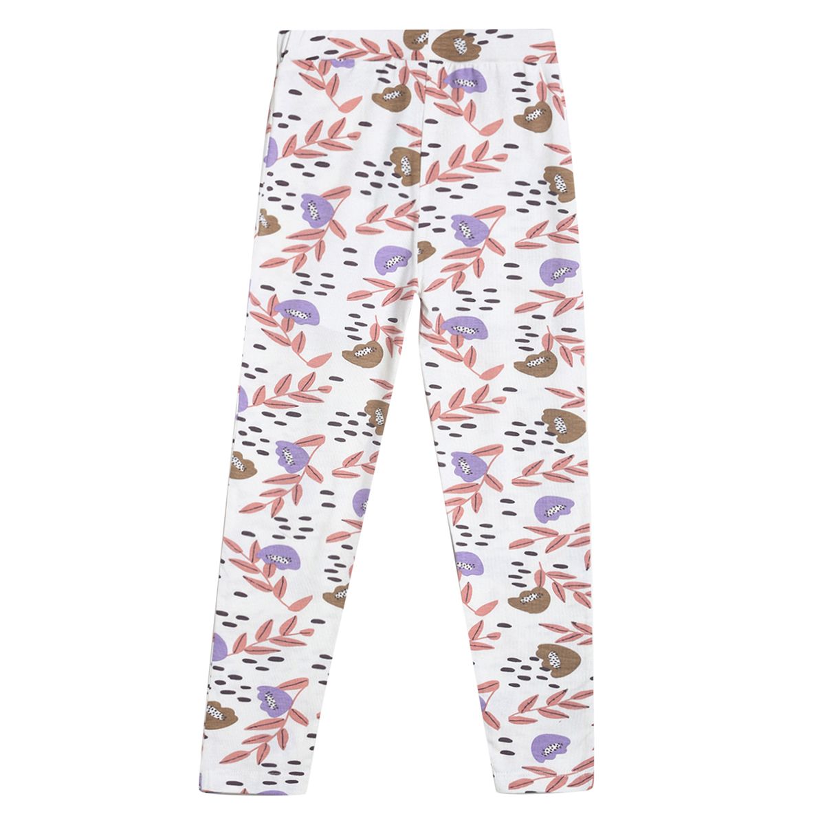 Girls Multicolor Pack Of 1 Top And Legging