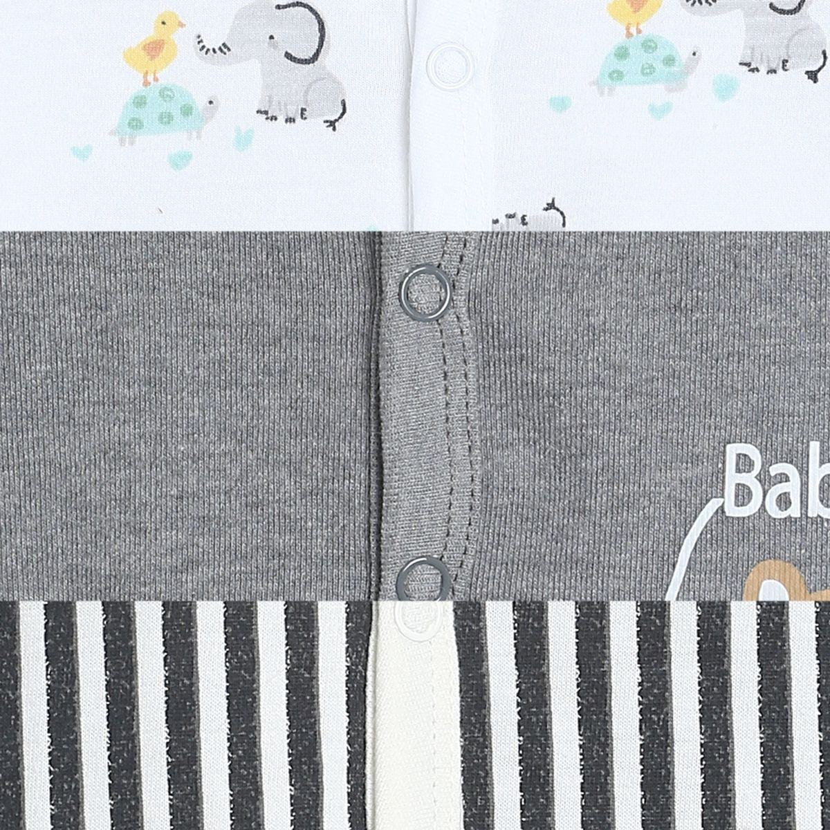 Boys Multicolor Pack Of 3 Front Open Vest