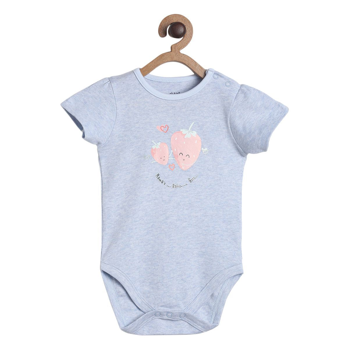 Girls Multicolor Pack Of 3 Body Suit