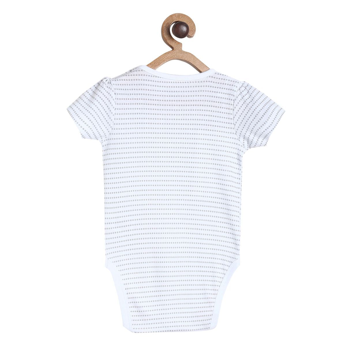 Girls Multicolor Pack Of 3 Body Suit