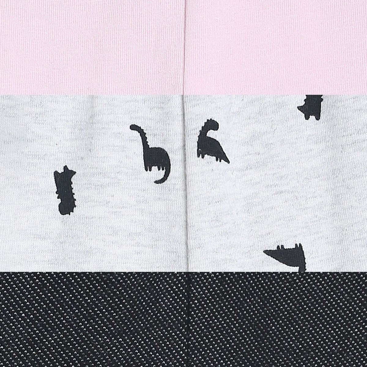 Girls Multicolor Pack Of 3 Legging