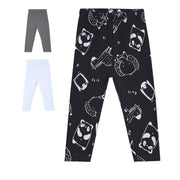 Girls Multicolor Pack Of 3 Legging