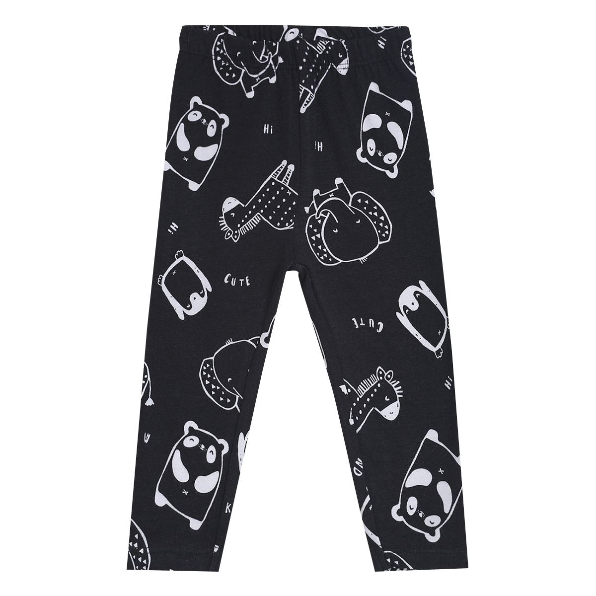 Girls Multicolor Pack Of 3 Legging