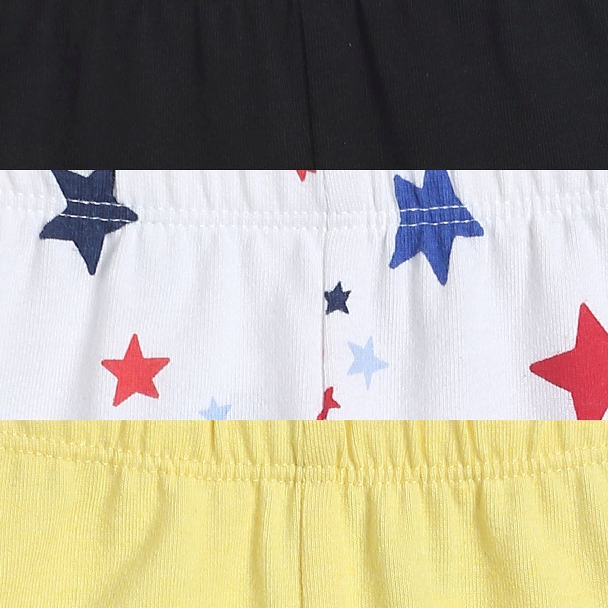 Girls Multicolor Pack Of 3 Legging