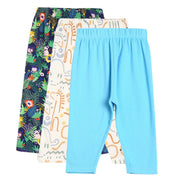 Girls Multicolor Pack Of 3 Legging