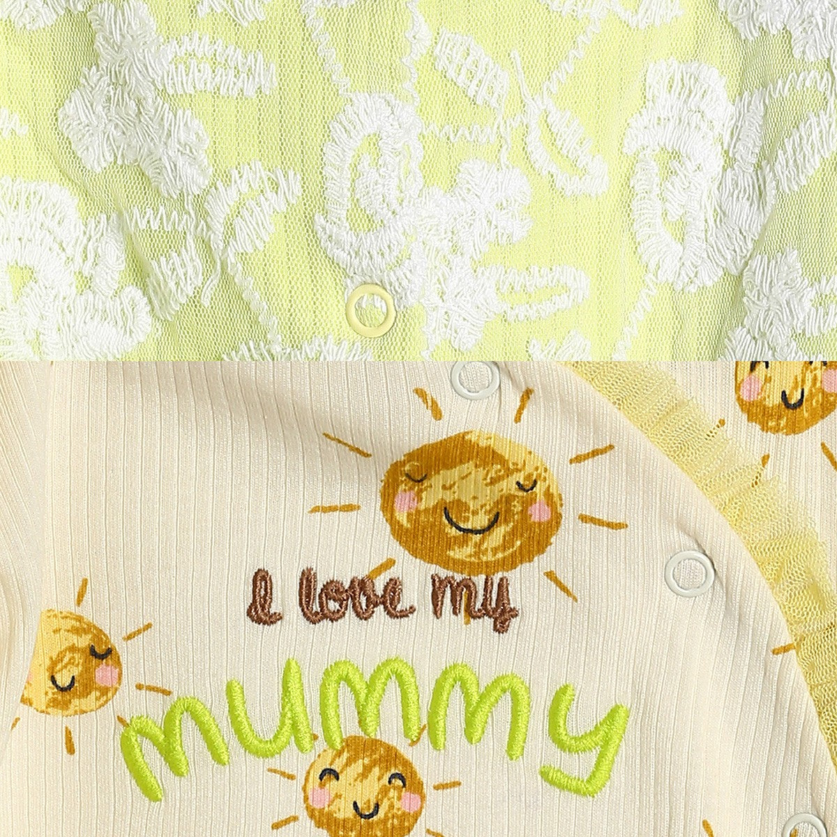 Girls Multi Sleepsuit