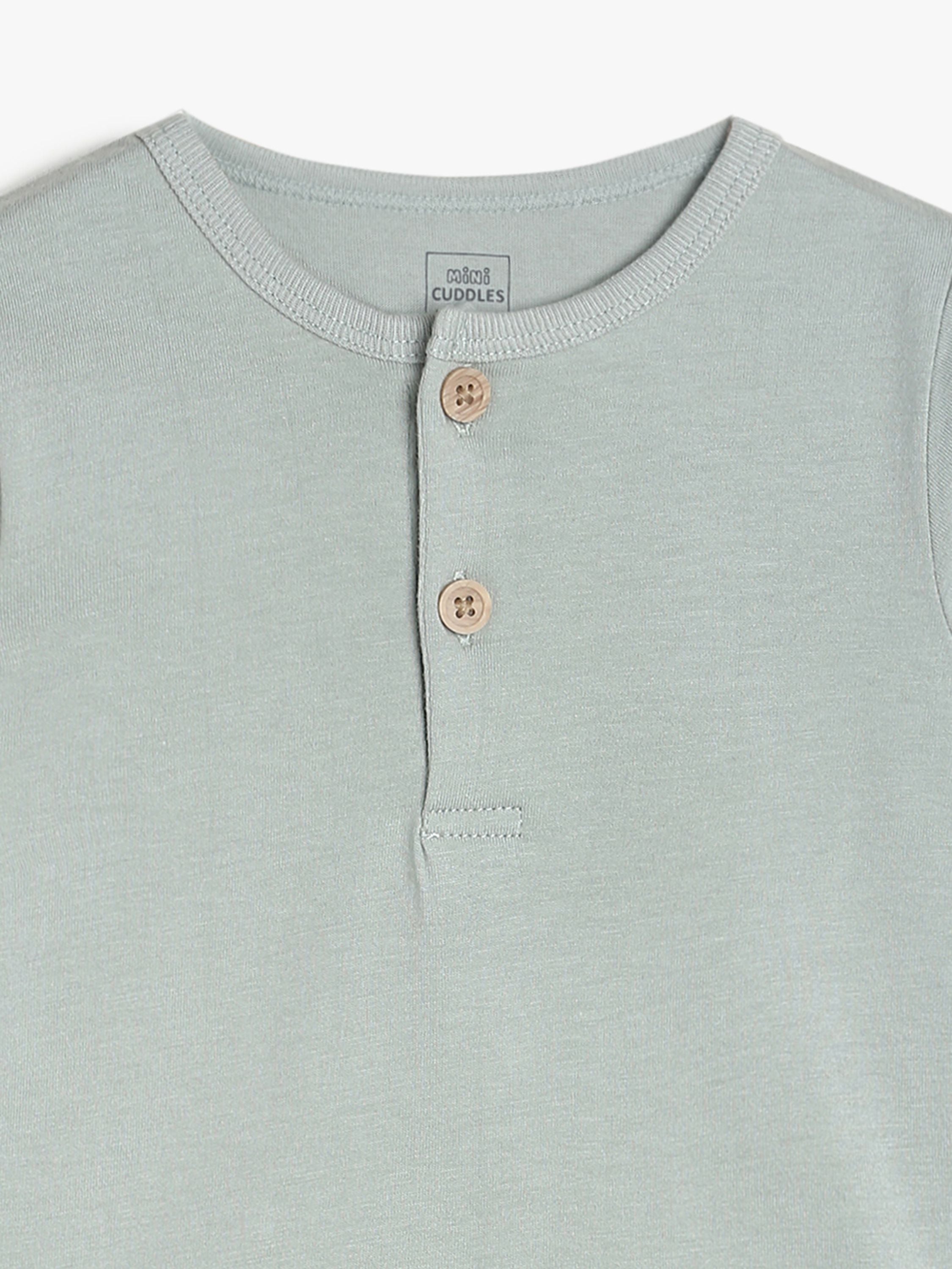 Boys Grey Bodysuit and Knit Bottom