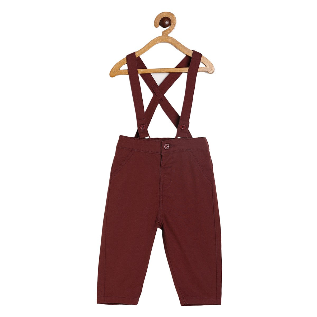 Boys Multicolor Pack Of 3 Dungaree Set