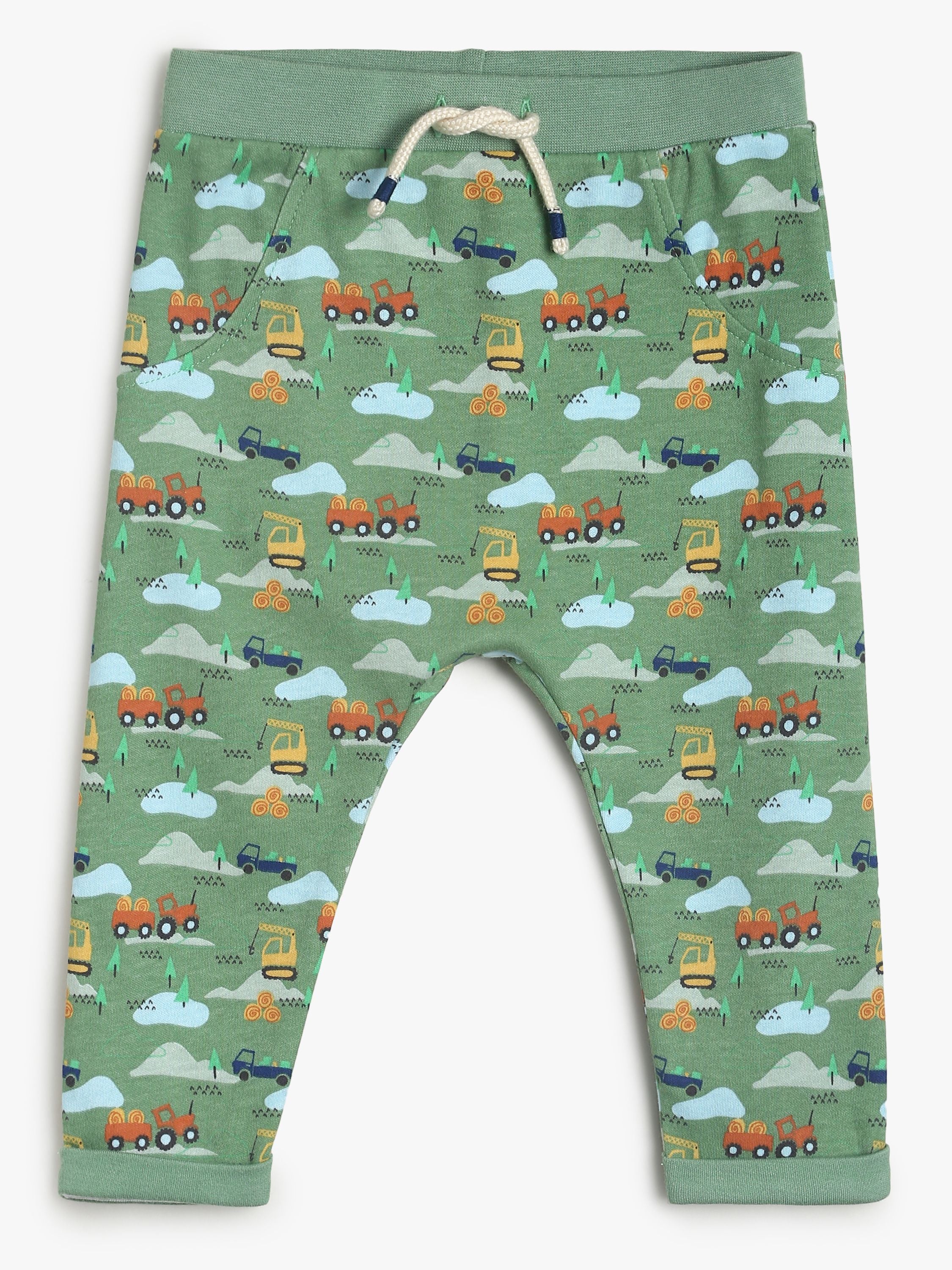 Boys Green Top and Bottom Set