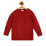 Boys Red Pack Of 1 Sweater