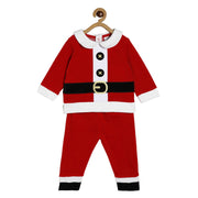 Boys Red Pack Of 3 Top And Bottom