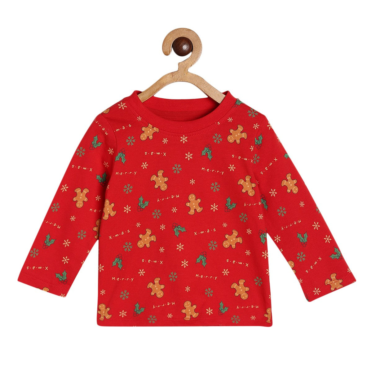 Boys Red Pack Of 2 T-Shirt And Bottom