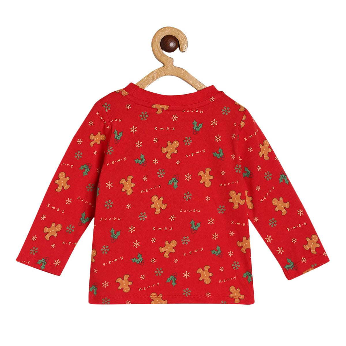 Boys Red Pack Of 2 T-Shirt And Bottom