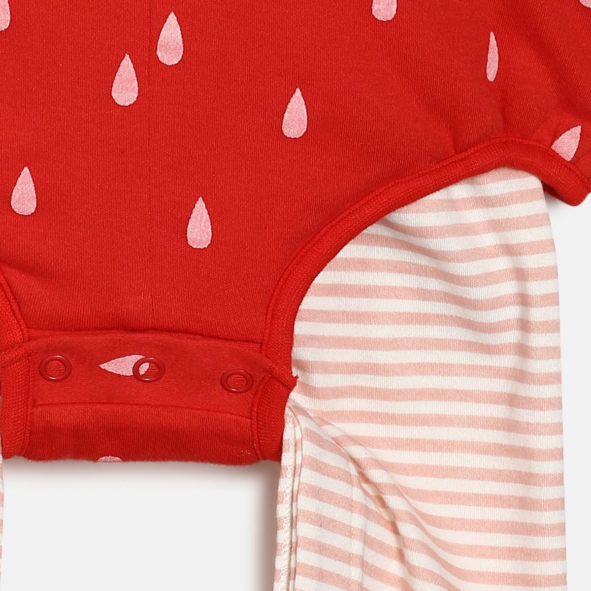 Girls Red Pack Of 2 Coordinate Set