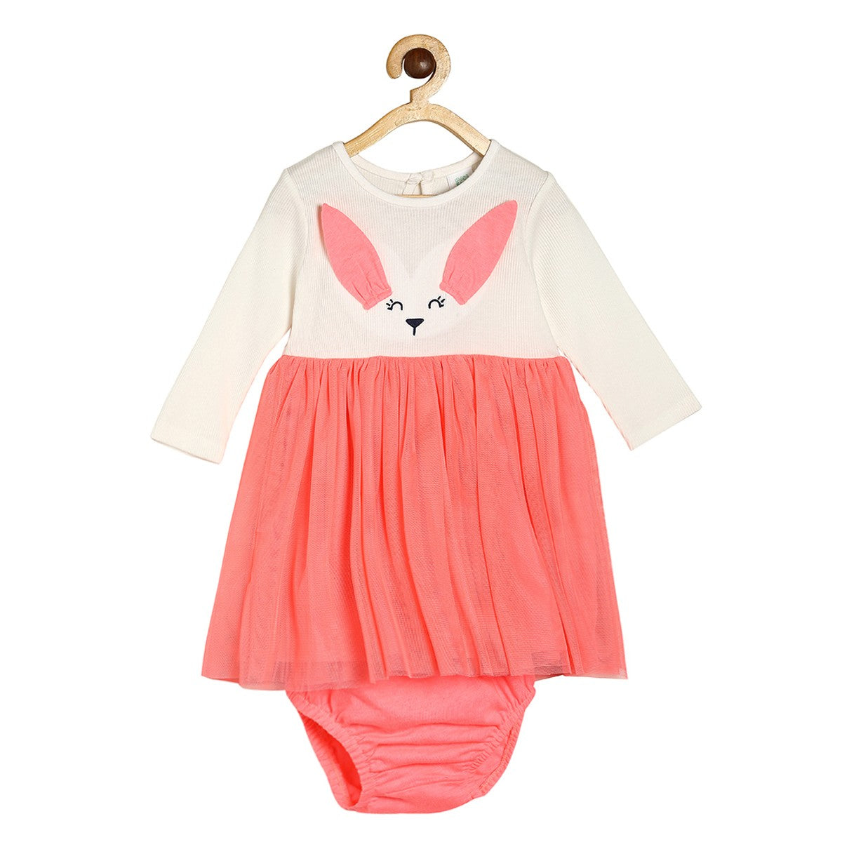 Girls Pink Pack Of 2 Dress