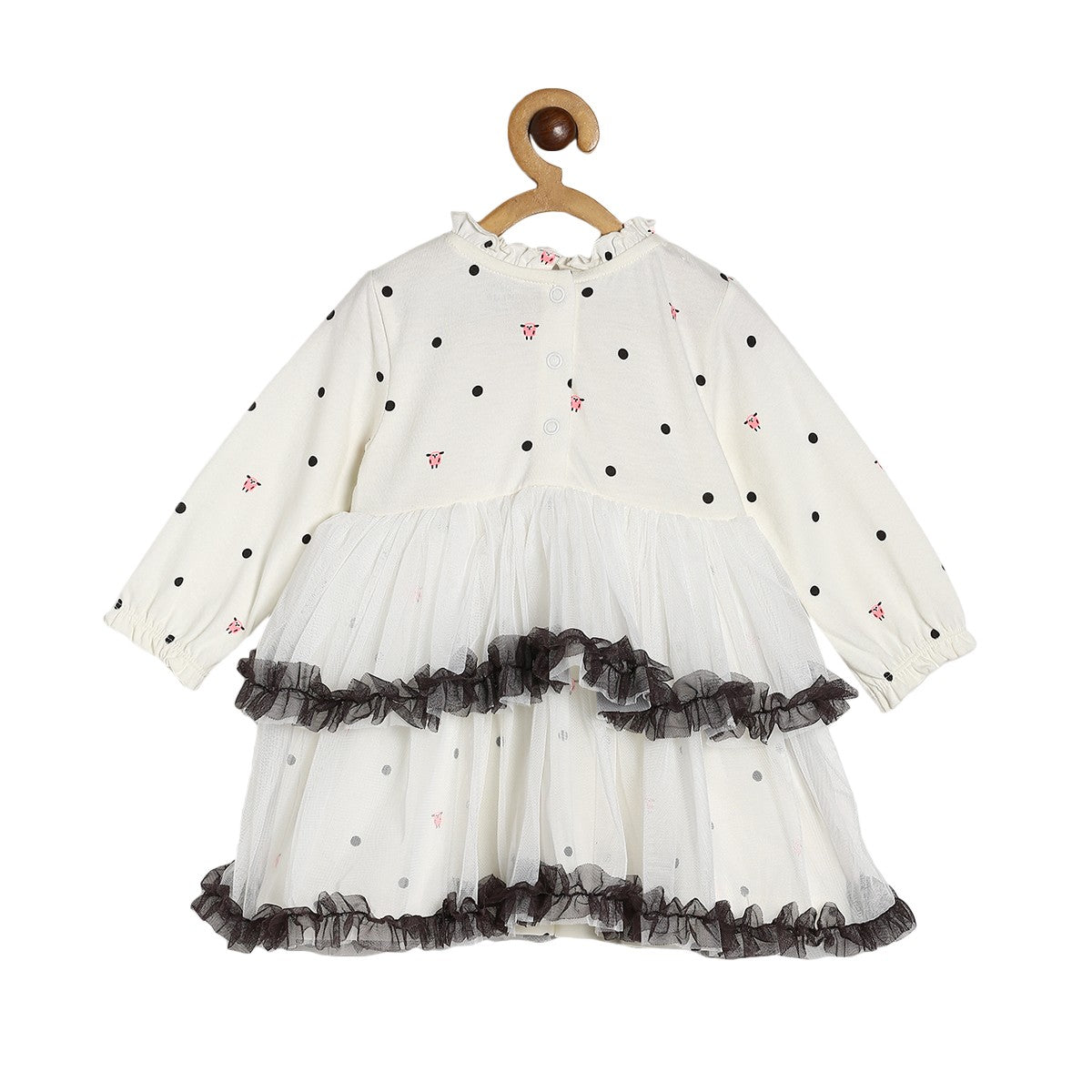 Girls Marshmallow Pack Of 1 Dress