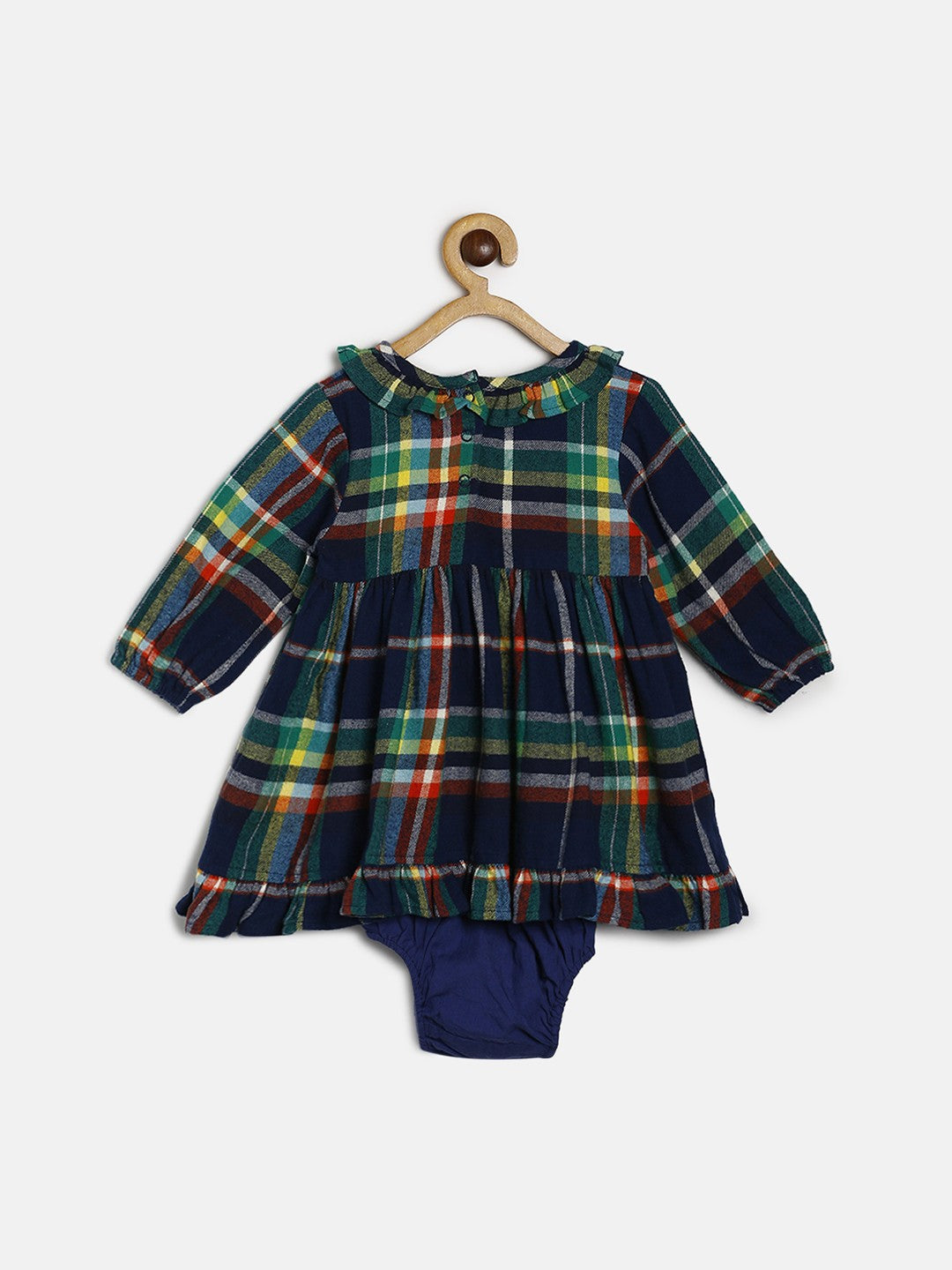 Girls Navy Pack Of 2 Dress