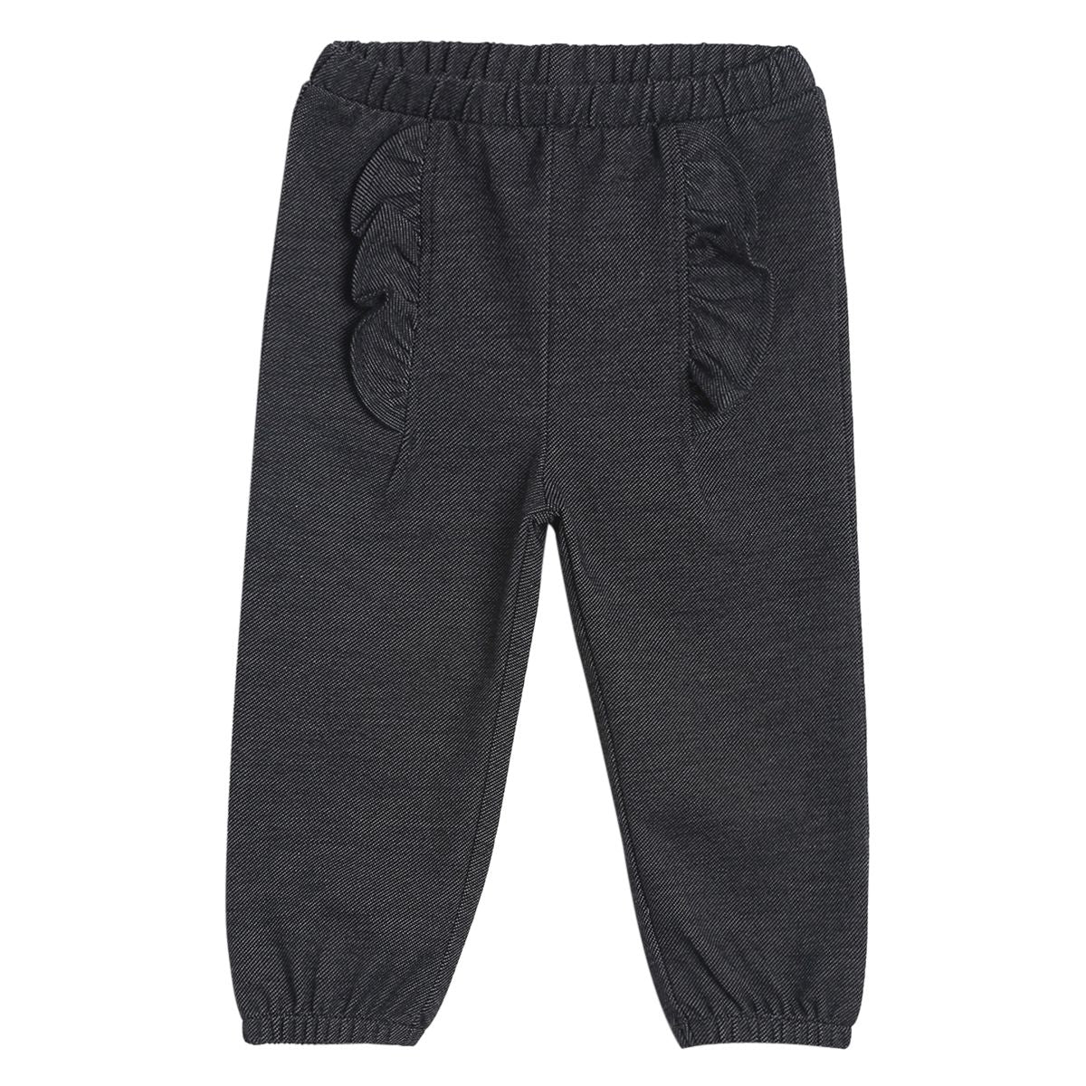 Girls Black Pack Of 1 Jegging