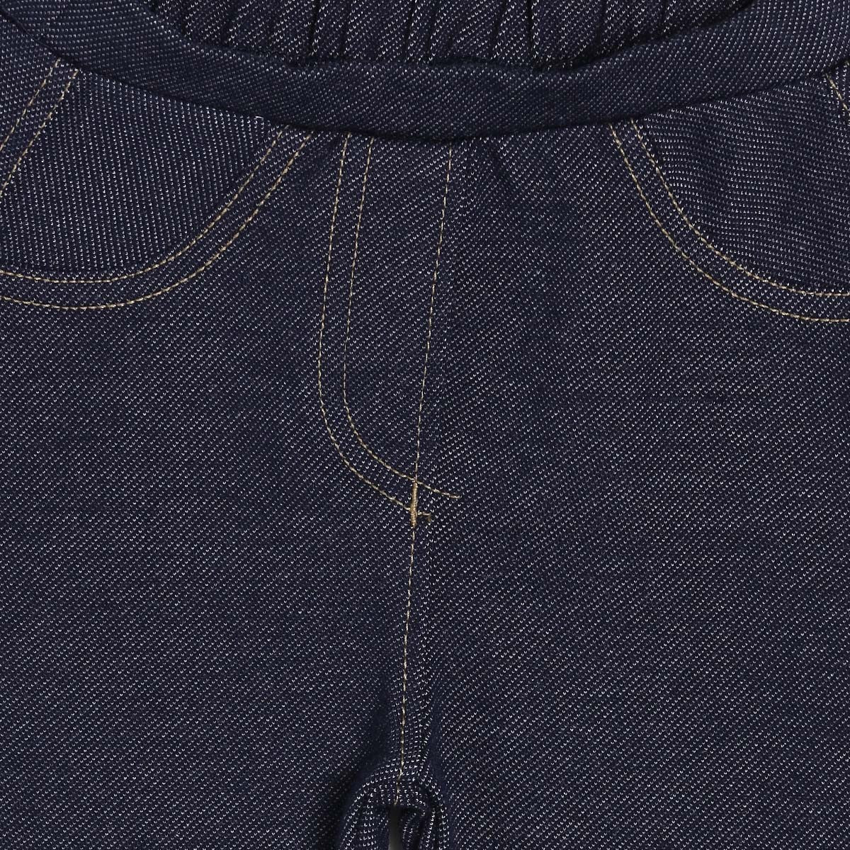 Girls Blue Pack Of 1 Jegging