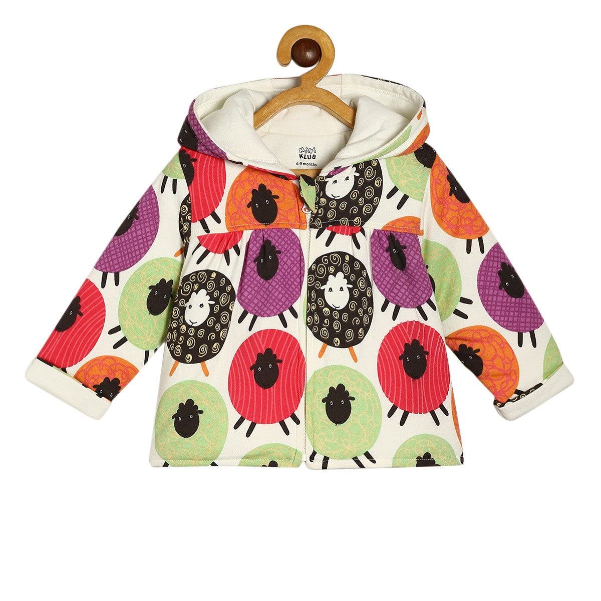 Girls Multicolor Pack Of 1 Jacket