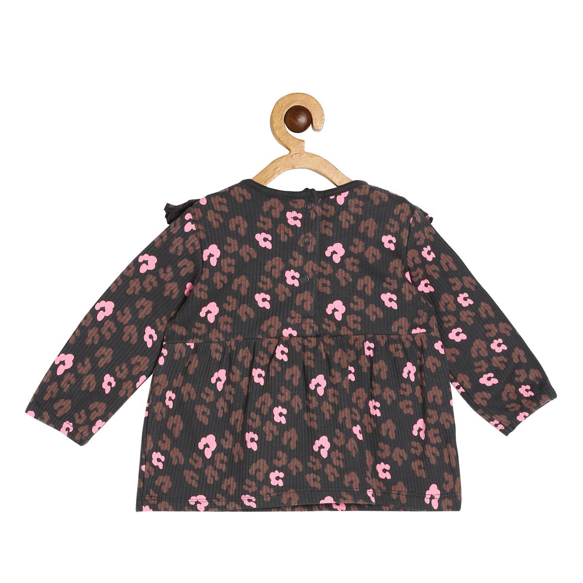 Girls Brown Pack Of 1 Knit Top