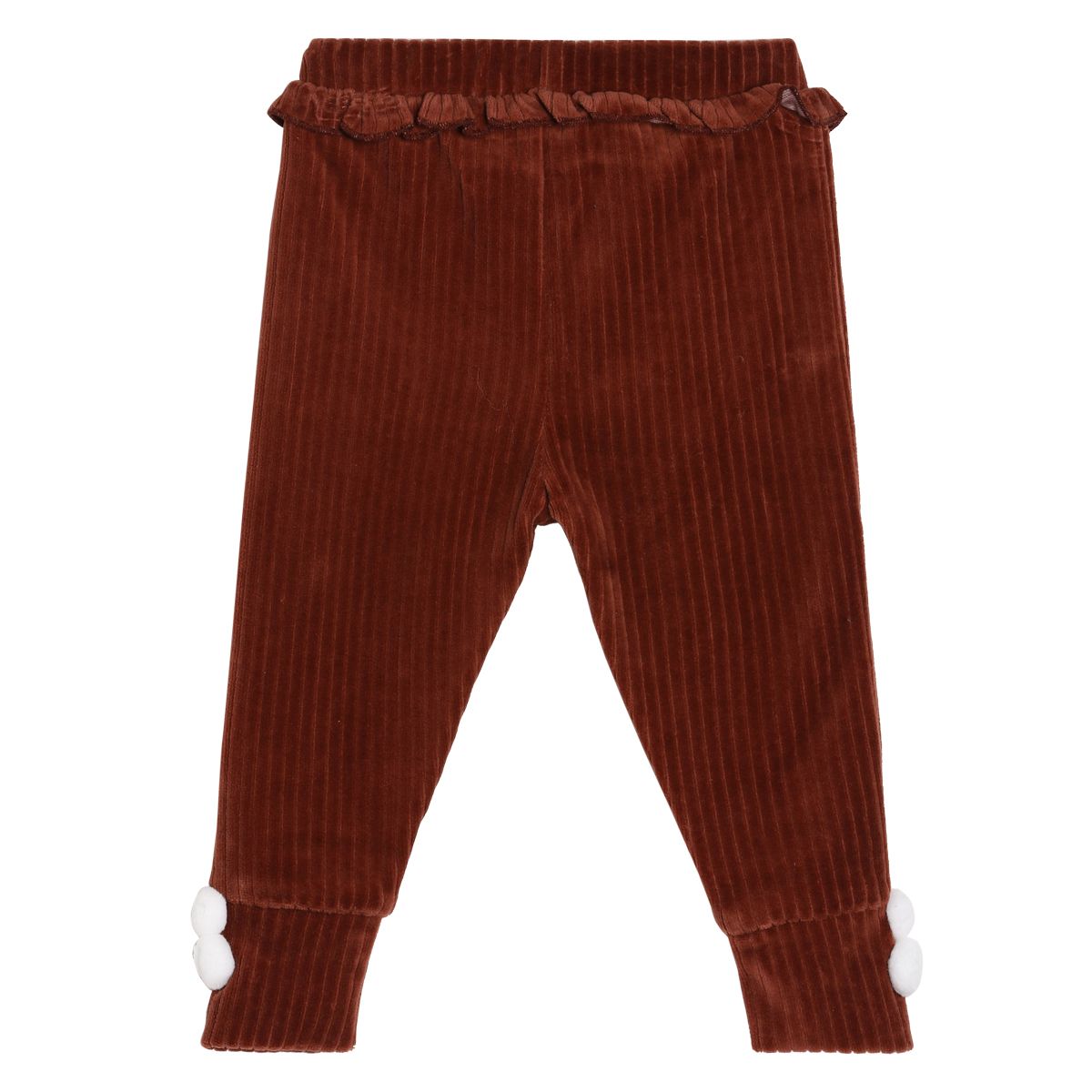 Girls Brown Pack Of 1 Legging