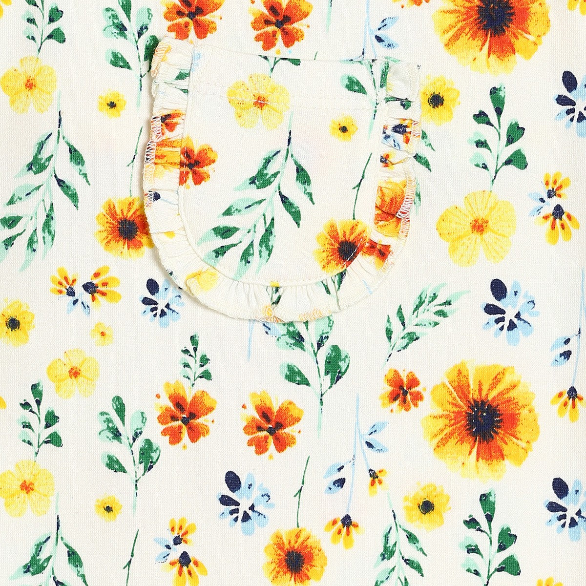 Girls Marshmallow Pack Of 1 Romper