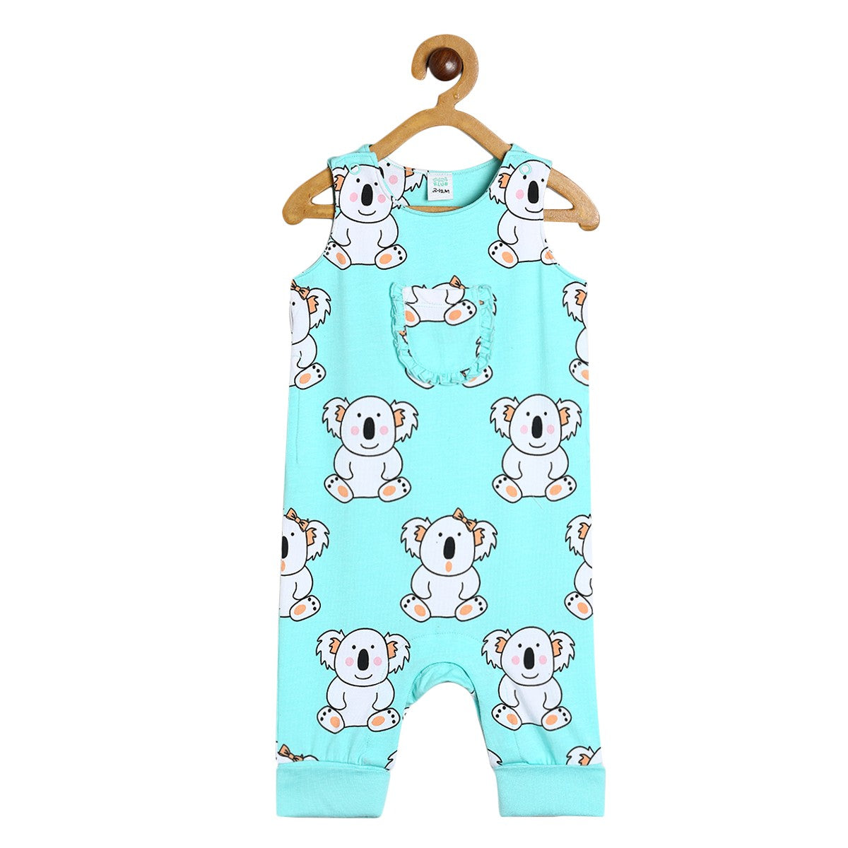 Girls Blue Pack Of 1 Romper