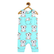 Girls Blue Pack Of 1 Romper
