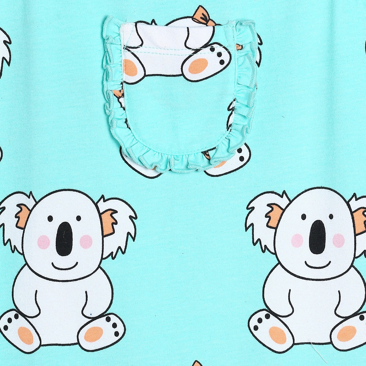 Girls Blue Pack Of 1 Romper