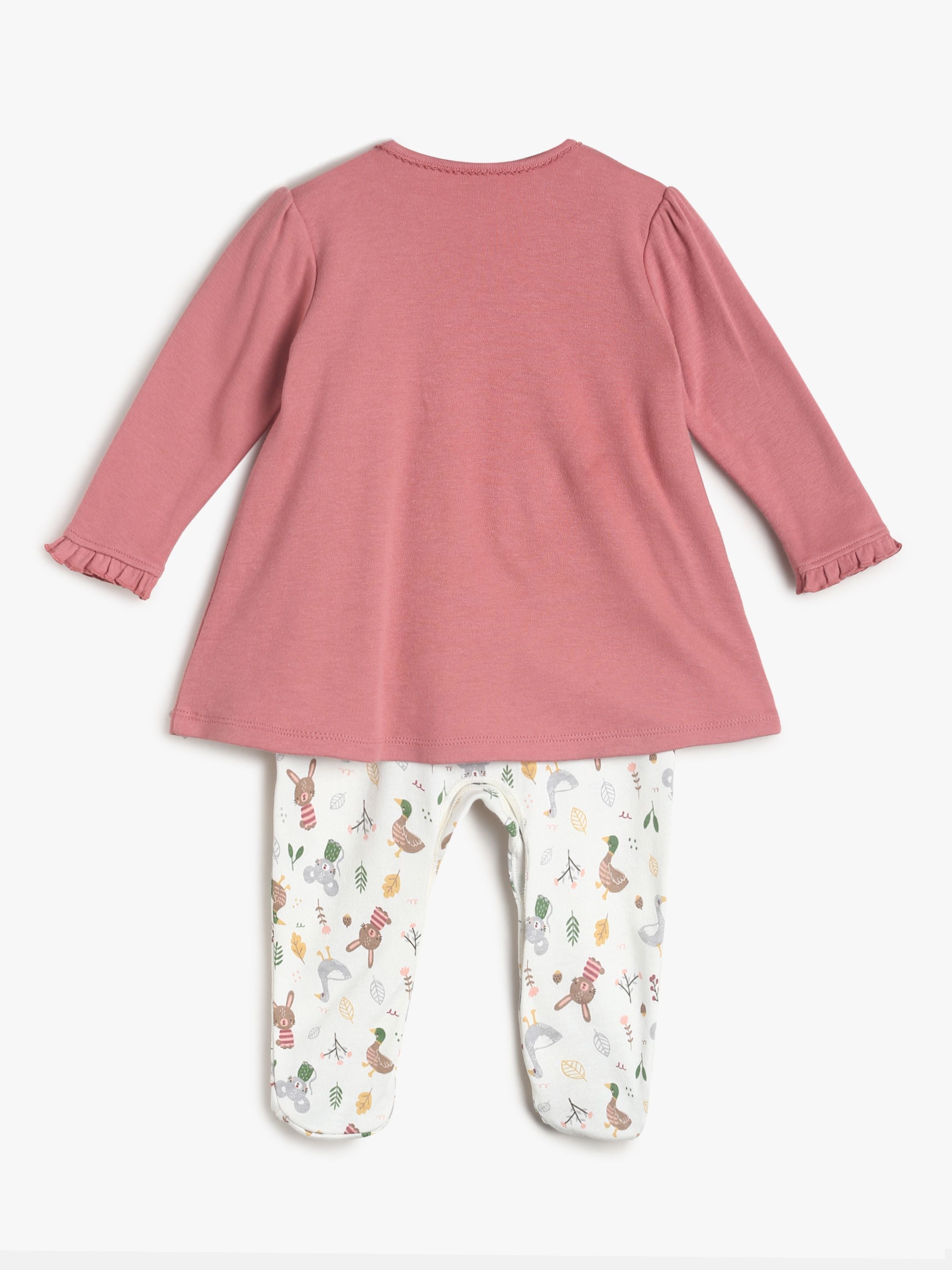 Girls Brown Sleepsuit