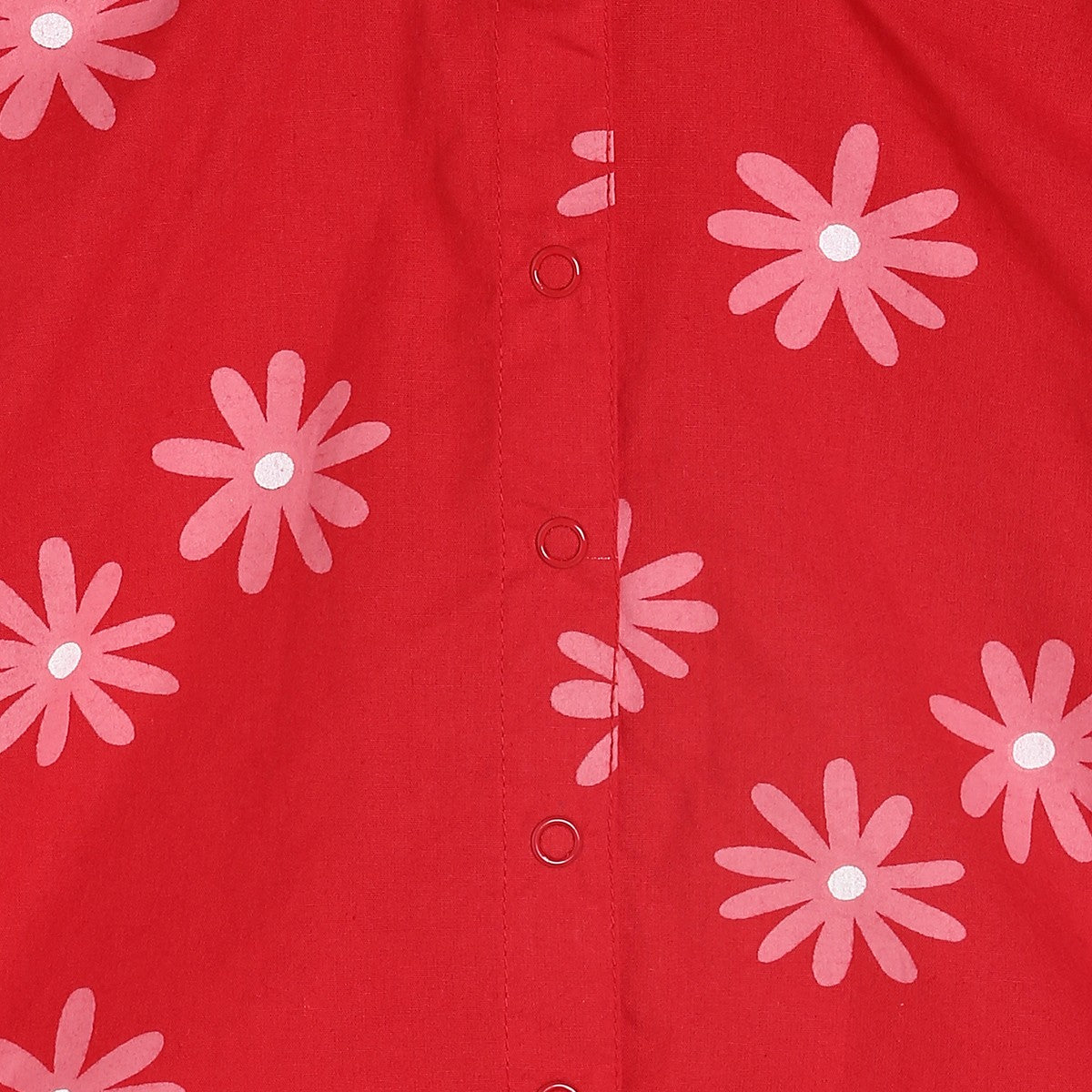 Girls Red Pack Of 1 Woven Top