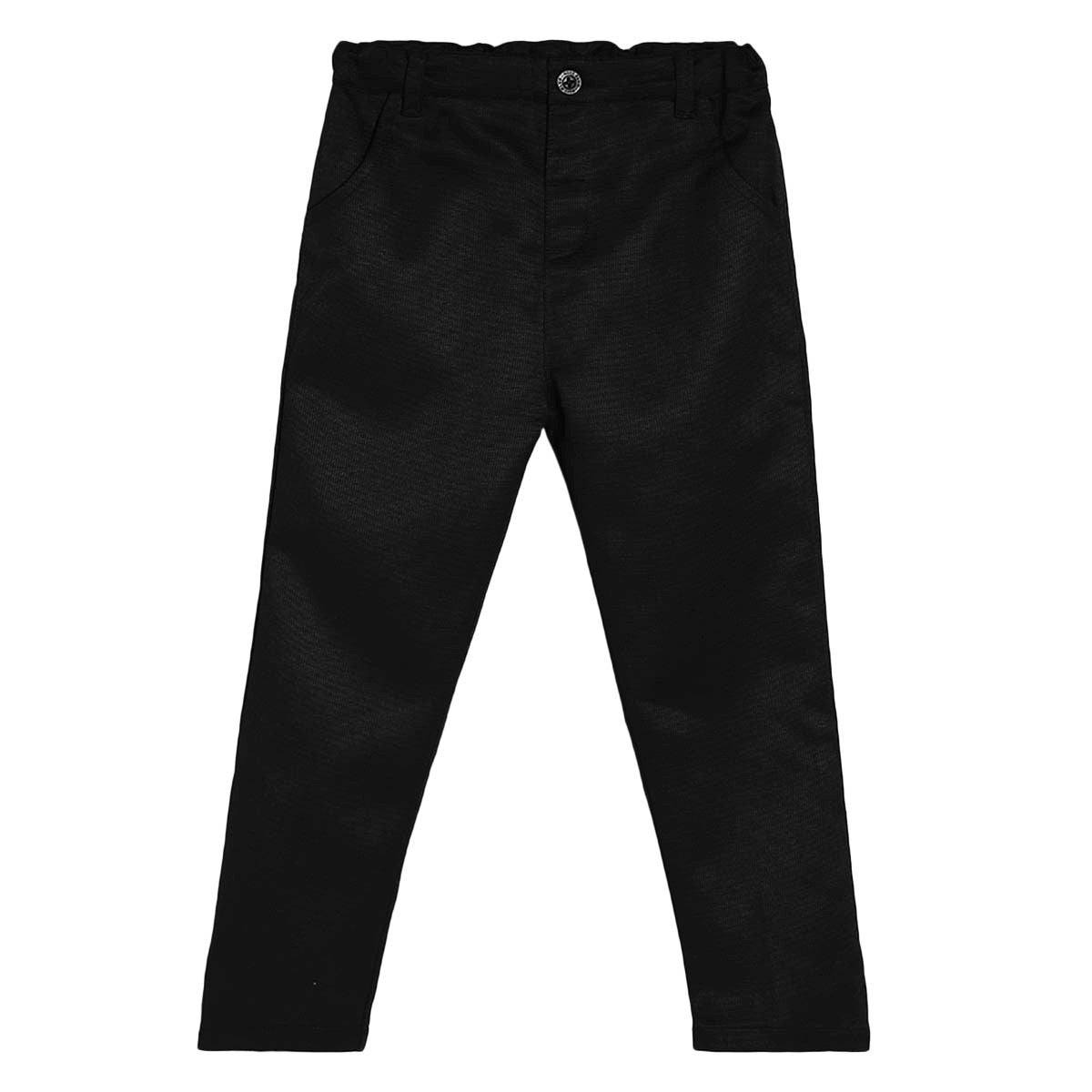 Girls Navy Woven Pant